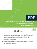 OC 5 Proceso de Planeación Estrategica de Recursos Humanos.