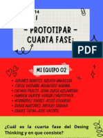 Proceso Creativo y Design Thinking Cuarta Fase