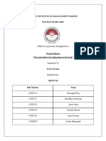 Group 8 - OM II - Project Report