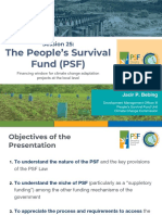 Session 24 The People's Survival Fund (PSF)