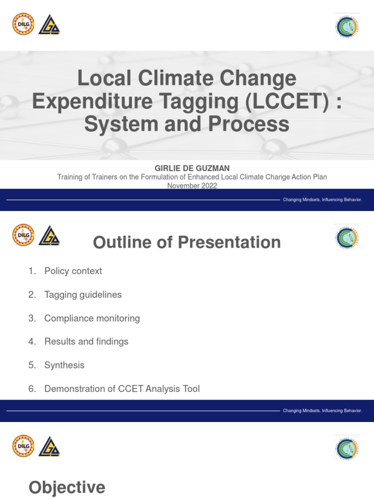 Session 23 Local Climate Change Expenditure Tagging Download Free Pdf