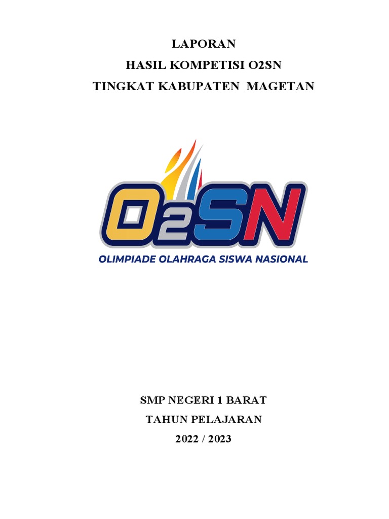 Laporan Hasil Pertandingan - O2sn | PDF