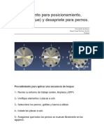 Procedimiento para Apriete de Pernos TORQUE