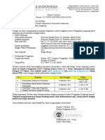 Undangan PL - Renovasi Rumah Dinas UI Salemba - CV KARYA PUTRA