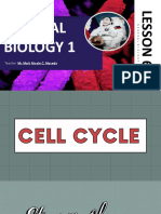 LESSON 6-7 GENERAL BIOLOGY 1 MEIOSIS AND CHROMOSOME REVIEW