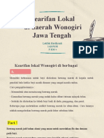 Kearifan Lokal di Wonogiri