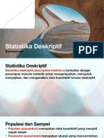 (AJ) Statistika - Statistika Deskriptif