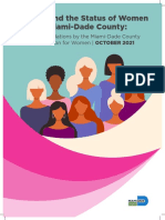 Miami-Dade CFW - CEDAW Recommendations 2021