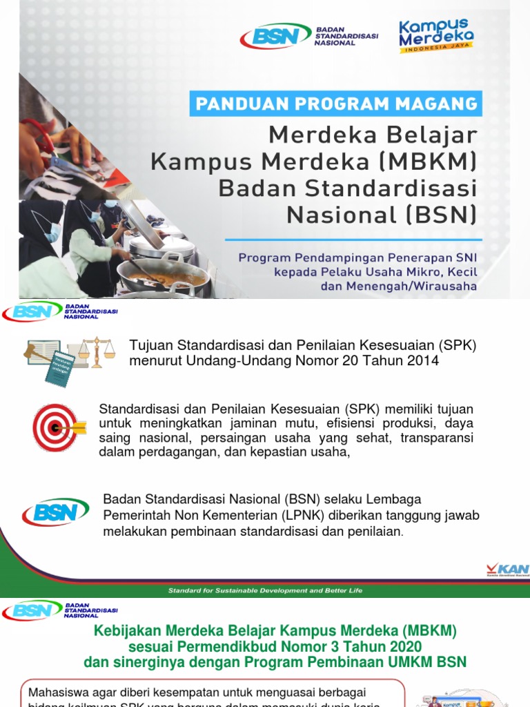 Panduan Magang MBKM | PDF