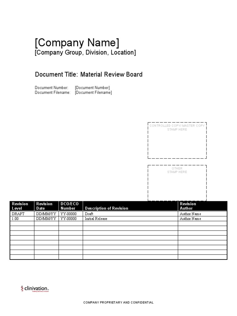 Material Review Board PDF Quality Assurance Scrap