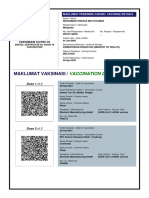 Vaccination details