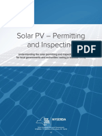 Understanding Solar PV Permitting Inspecting