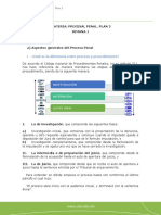 1° SEMANA PROCESAL PENAL