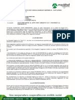 RTA. ACCIÓN DE TUTELA 2021-00155 PRINCIPIO DE SUBSIDARIEDAD