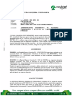 Rta. Acción Tutela Falta de Legtimación