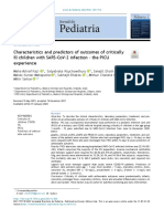 Characteristics and Predictors of Outcomes of Critical III Children With SARS COV 2 Infection The PICU Experience