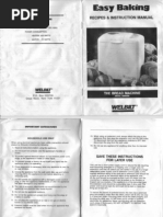 Welbilt ABM2H52 - ABMY2K1 Bread Machine Manual | Flour | Teaspoon