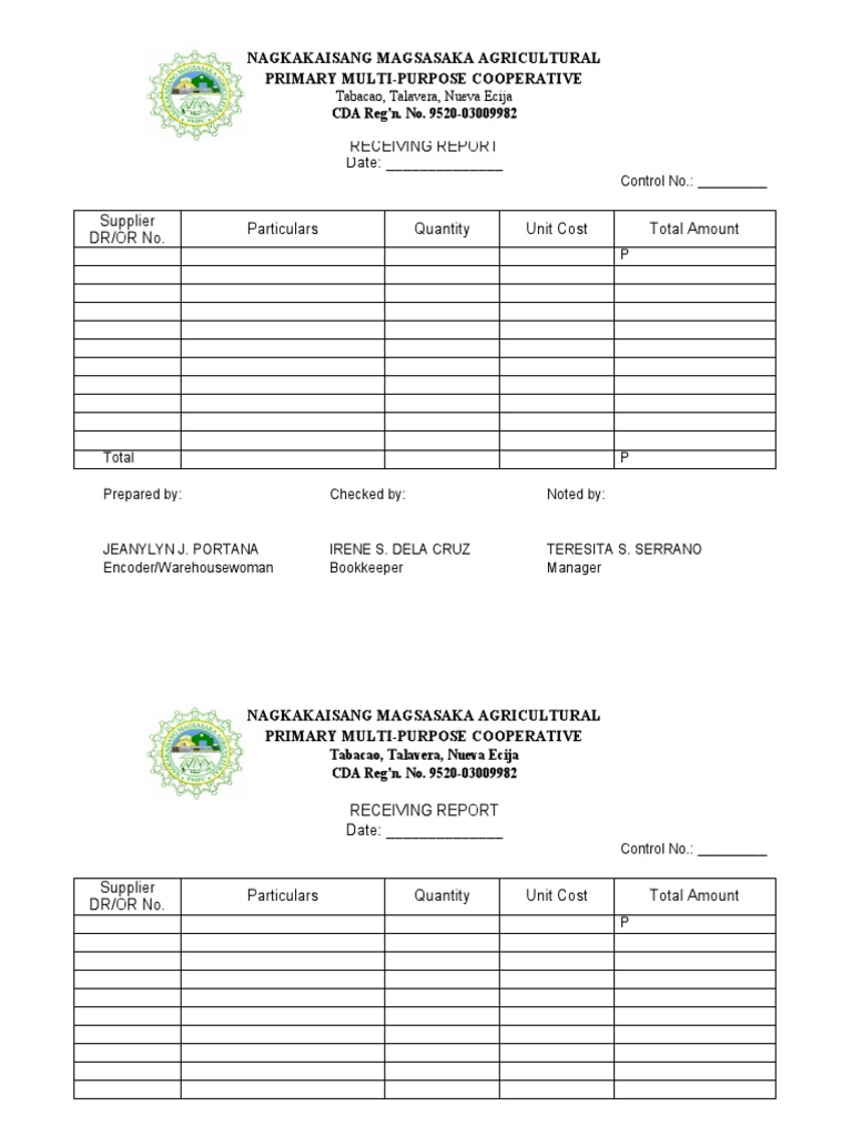 Bin Card PDF Staple Foods Agriculture