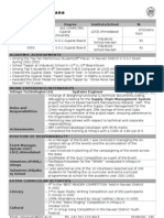 1-Page Cv Pgp27176