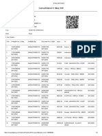 Consolidated E-Way Bill Shipment Details