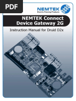 Nemtek CDG2 GManual Druid 2 X