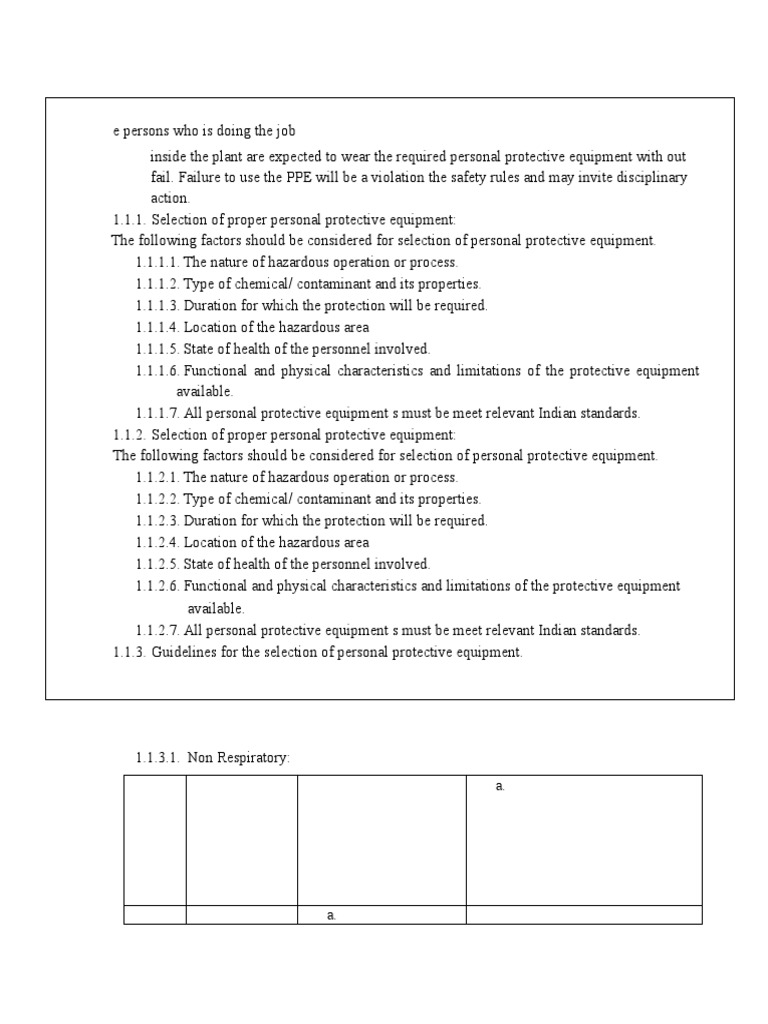 A Comprehensive Guide to Selecting and Using Personal Protective Equipment in Hazardous Work