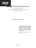  Presidente Lula um populista? 