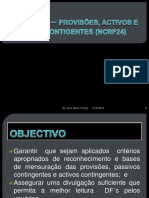 IAS 37 (NCRF24)- Provis_es, Passivos Contigentes e Activos contigentes