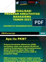 Materi Sosialisasi PKM 2023-2