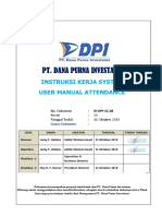 IK-DPI-SC.06 Instruksi Kerja System User Manual (Attendance) HR