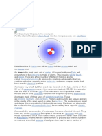 Atom basics - structure, types and properties