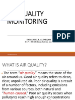 Air Quality Monitoring