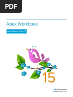 Apex Workbook Apex Workbook Spring 15