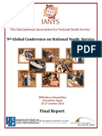 9th Global Conference Final Report