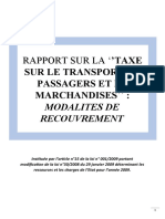 Raport Sur La Taxe Sur Le Transport de Passagers Et de Marchandises - FINAL - Gabon