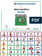 Tablero Palabras Esenciales Futbol