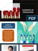 Elements of Persuasion NEW