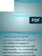 Lesson 6 Intersubjectivity1st Sem