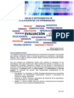 Técnicas e Instrumentos de Evaluación de Los Aprendizajes - Prof. Camilo Malavé