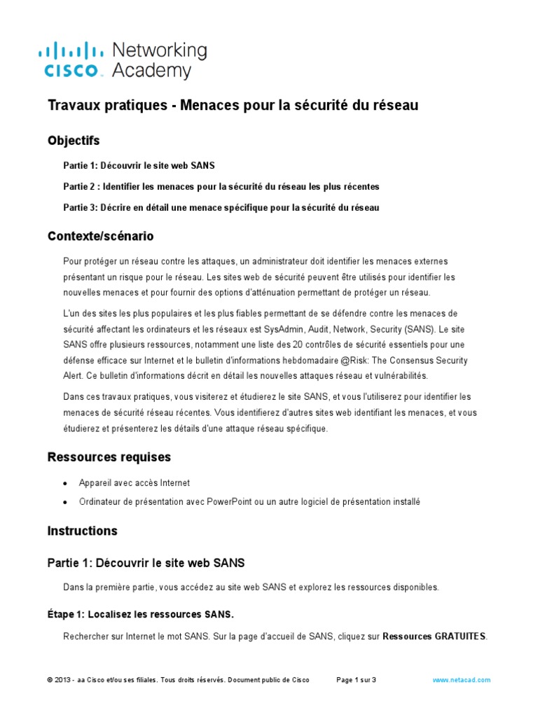 16.2.6 lab research network security threats answers