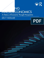 Rethinking Macroeconomics A History of Economic Thought Perspective Second Editi