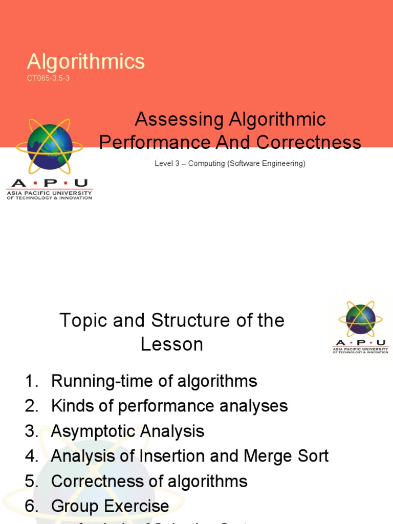 Lecture-03 - Growth of Functions | PDF | Time Complexity | Algorithms