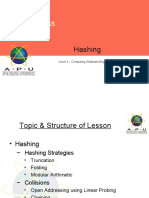 Lecture 12 Hashing