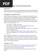 Alcatel Switch CLI Command Guide | PDF | Command Line Interface ...