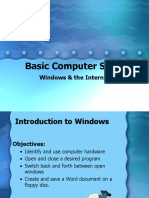 Basic Computer Skills: Windows & The Internet