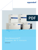 Operating Manual - 86 °C Premium Freezers