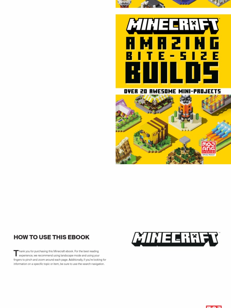 Amazing BiteSize Builds (Mojang Ab, The Official Minecraft Team) PDF