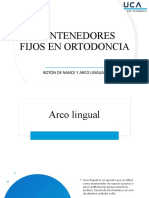 Mantenedores Fijos en Ortodoncia