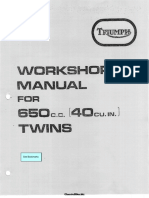 Triumph 72 650cc Twins Workshop Manual