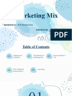 Marketing Mix